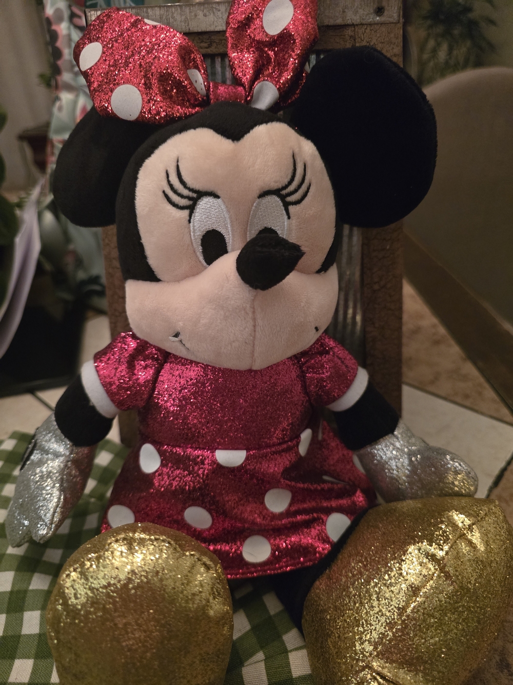 TY SPARKLE MINNIE MOUSE